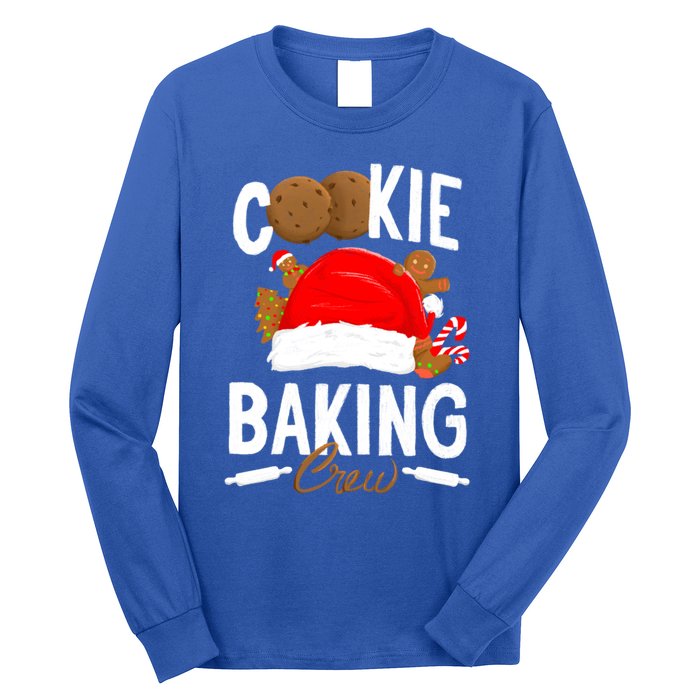 Funny Christmas Cookie Baking Crew Gift Long Sleeve Shirt