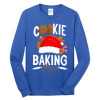 Funny Christmas Cookie Baking Crew Gift Tall Long Sleeve T-Shirt