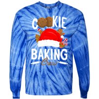 Funny Christmas Cookie Baking Crew Gift Tie-Dye Long Sleeve Shirt