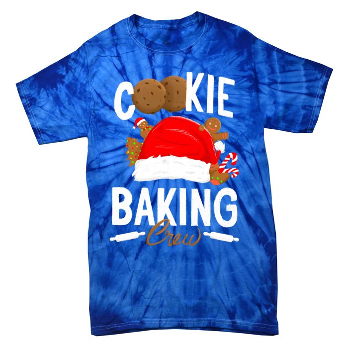 Funny Christmas Cookie Baking Crew Gift Tie-Dye T-Shirt