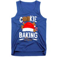 Funny Christmas Cookie Baking Crew Gift Tank Top