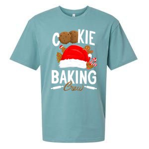 Funny Christmas Cookie Baking Crew Gift Sueded Cloud Jersey T-Shirt