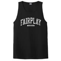 Fairplay Colorado Co Js03 College University Style PosiCharge Competitor Tank