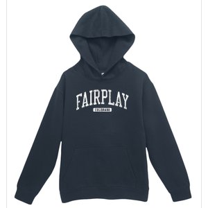 Fairplay Colorado Co Js03 College University Style Urban Pullover Hoodie