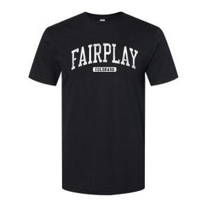 Fairplay Colorado Co Js03 College University Style Softstyle CVC T-Shirt