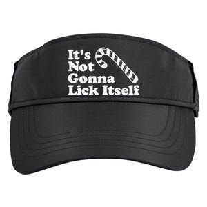 Funny Candy Cane Lick Itself Adult Christmas in July Gift Adult Drive Performance Visor