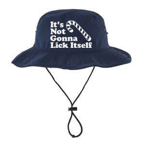 Funny Candy Cane Lick Itself Adult Christmas in July Gift Legacy Cool Fit Booney Bucket Hat