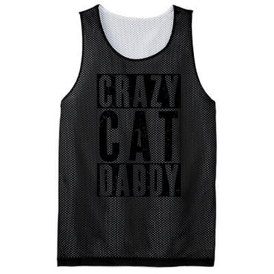 Funny Crazy Cat Daddy Gift, Proud Cat Lover Graphic Mesh Reversible Basketball Jersey Tank