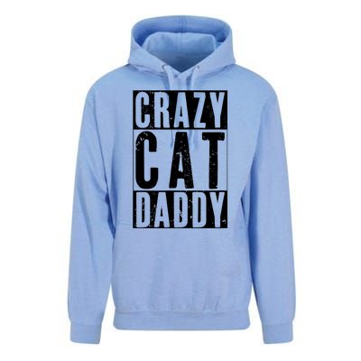 Funny Crazy Cat Daddy Gift, Proud Cat Lover Graphic Unisex Surf Hoodie