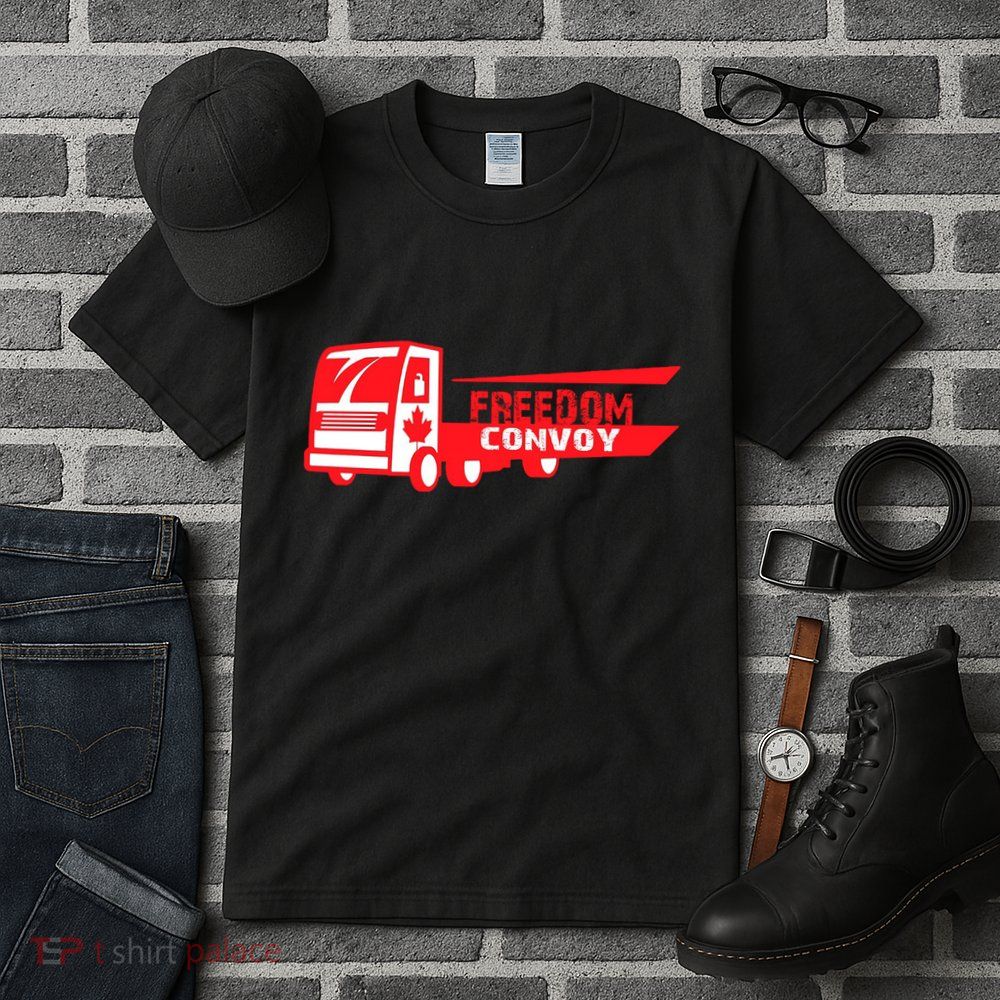 Freedom Convoy Canadian Truck Tall T-Shirt