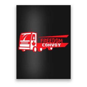 Freedom Convoy Canadian Truck Poster