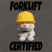 Forklift Certified Cat Cotton Canvas Backpack