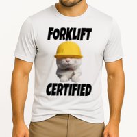 Forklift Certified Cat Cooling Performance Crew T-Shirt