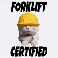 Forklift Certified Cat Cooling Performance Crew T-Shirt