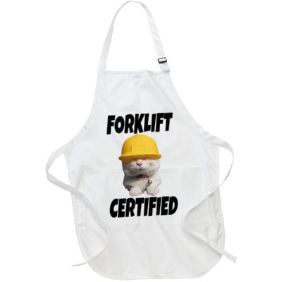 Forklift Certified Cat Apron