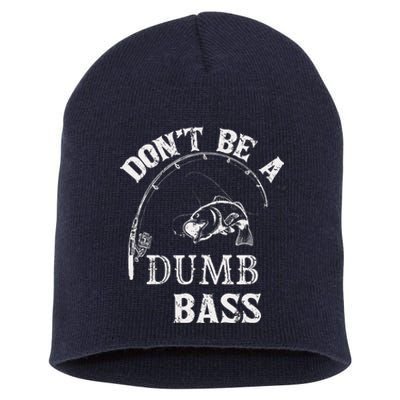 Fishing Clothes Carp Fishing Reel Pike Dont Be A Dumb Bass Short Acrylic Beanie