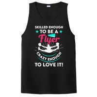 Funny Cheer Cheerleader Skilled Enough To Be A Flyer Coach Gift PosiCharge Competitor Tank