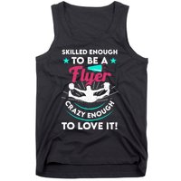 Funny Cheer Cheerleader Skilled Enough To Be A Flyer Coach Gift Tank Top