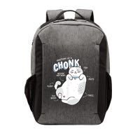 Funny Chonk Cat Meme Anatomy Of A Chonk Vector Backpack