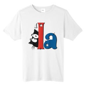 Funny Cat Comma La Kamala Harris For President 2024 Election Tall Fusion ChromaSoft Performance T-Shirt