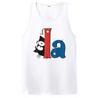 Funny Cat Comma La Kamala Harris For President 2024 Election PosiCharge Competitor Tank