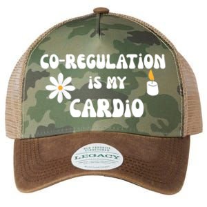 Flower Candle Co Regulation Is My Cardio Groovy Flowers Candle Wick Legacy Tie Dye Trucker Hat