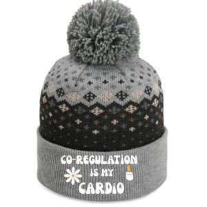 Flower Candle Co Regulation Is My Cardio Groovy Flowers Candle Wick The Baniff Cuffed Pom Beanie