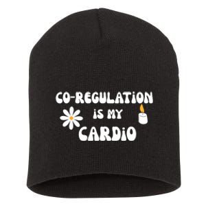 Flower Candle Co Regulation Is My Cardio Groovy Flowers Candle Wick Short Acrylic Beanie