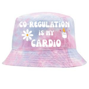 Flower Candle Co Regulation Is My Cardio Groovy Flowers Candle Wick Tie-Dyed Bucket Hat