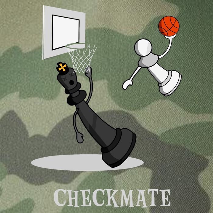 Funny Checkmate Chess Basketball Game Board King Pawn Piece Legacy Tie Dye Trucker Hat