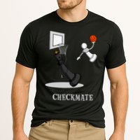Funny Checkmate Chess Basketball Game Board King Pawn Piece Cooling Performance Crew T-Shirt