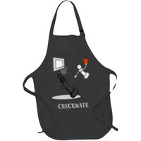 Funny Checkmate Chess Basketball Game Board King Pawn Piece Apron