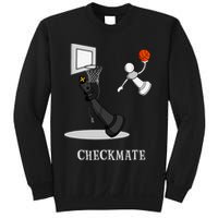 Funny Checkmate Chess Basketball Game Board King Pawn Piece Sweatshirt