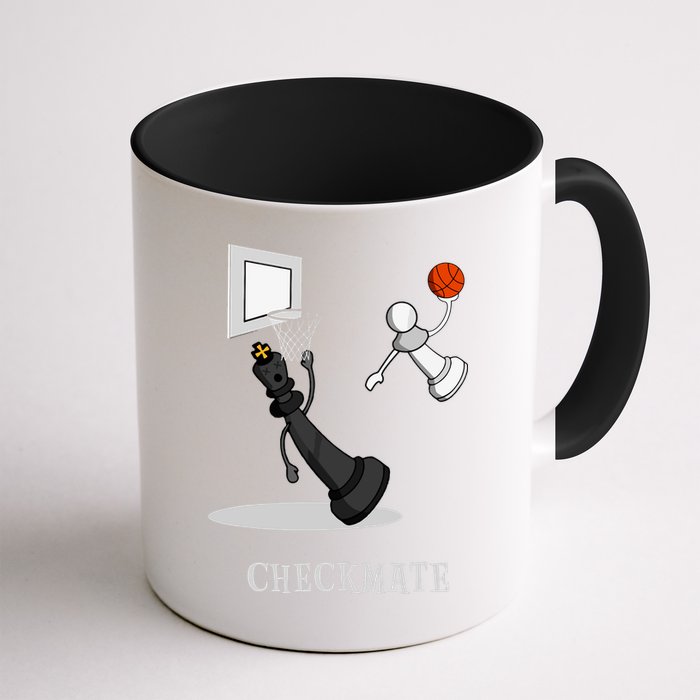 Funny Checkmate Chess Basketball Game Board King Pawn Piece Mug