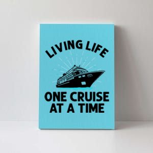 Funny Cruising Designs Cruise Ship Cruising Lovers Meaningful Gift Canvas