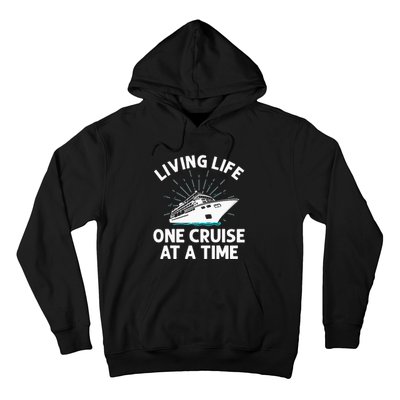 Funny Cruising Designs  Cruise Ship Cruising Lovers Hoodie