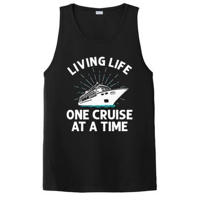 Funny Cruising Designs  Cruise Ship Cruising Lovers PosiCharge Competitor Tank