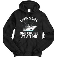 Funny Cruising Designs  Cruise Ship Cruising Lovers Tie Dye Hoodie