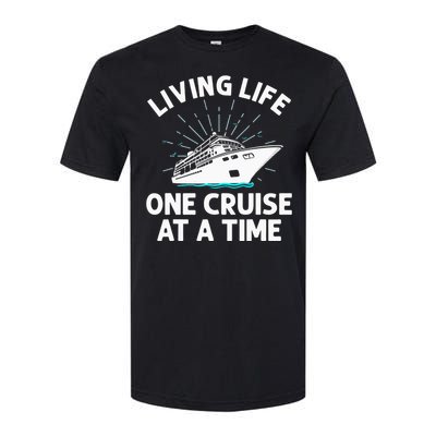 Funny Cruising Designs  Cruise Ship Cruising Lovers Softstyle CVC T-Shirt