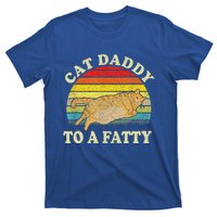 Fat Chonk Dad Cat Daddy To A Fatty T-Shirt