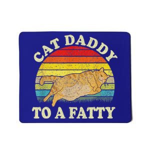 Fat Chonk Dad Cat Daddy To A Fatty Mousepad