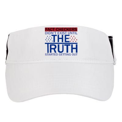 Fact Checkers Didn’T Exist Until The Truth Started Getting Out Adult Drive Performance Visor