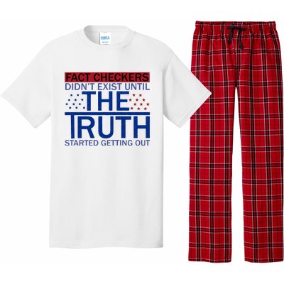 Fact Checkers Didn’T Exist Until The Truth Started Getting Out Pajama Set