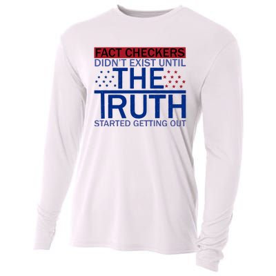 Fact Checkers Didn’T Exist Until The Truth Started Getting Out Cooling Performance Long Sleeve Crew