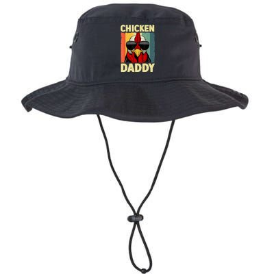 Funny Chicken Daddy Design For Dad Farmer Chicken Lover Legacy Cool Fit Booney Bucket Hat