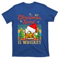 Funny Christmas Drinking Whiskey Liquor Drinker Saying T-Shirt