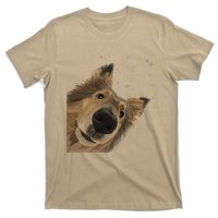 Funny Curious Dog Rough Collie T-Shirt