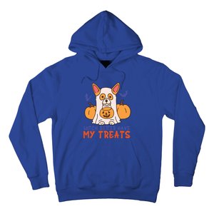 Funny Corgi Dog Lover Witch Better Have My Treats Halloween Gift Hoodie