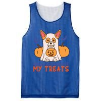 Funny Corgi Dog Lover Witch Better Have My Treats Halloween Gift Mesh Reversible Basketball Jersey Tank