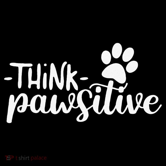 Funny Cute Dog Pawprint Gift Think Pawsitive Impact Tech Backpack